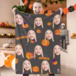 Personalised Halloween Blanket - Photo 3