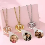 Personalised Heart Necklace - Photo 1