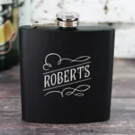 Personalised Hip Flask - Photo 1