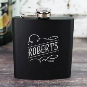 Personalised Hip Flask - Photo 1