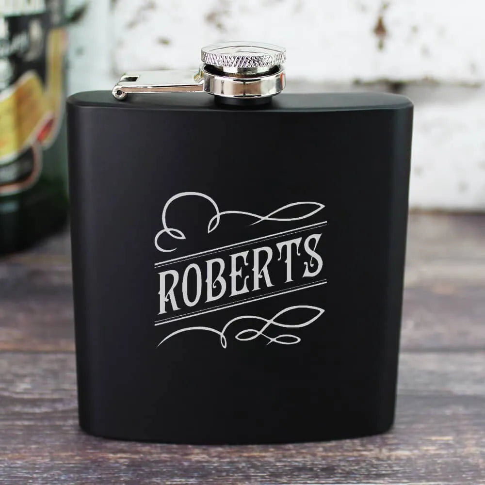 Personalised Hip Flask - Photo 1