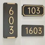 Personalised House Door Sign - Photo 1