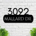 Personalised House Number Sign - Photo 1