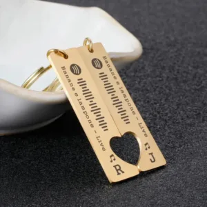 Personalised Keyring Spotify - Photo 1