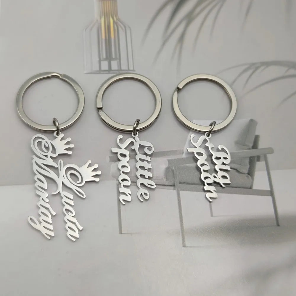 Personalised Keyrings Name - Photo 1