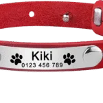 Personalised Leather Cat Collar - Photo 4