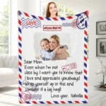 Personalised Letter Blanket - Photo 1