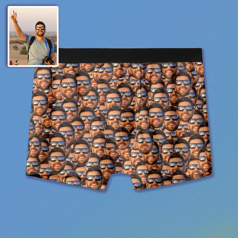 Personalised Men&rsquo;s Boxer Shorts - Photo 1