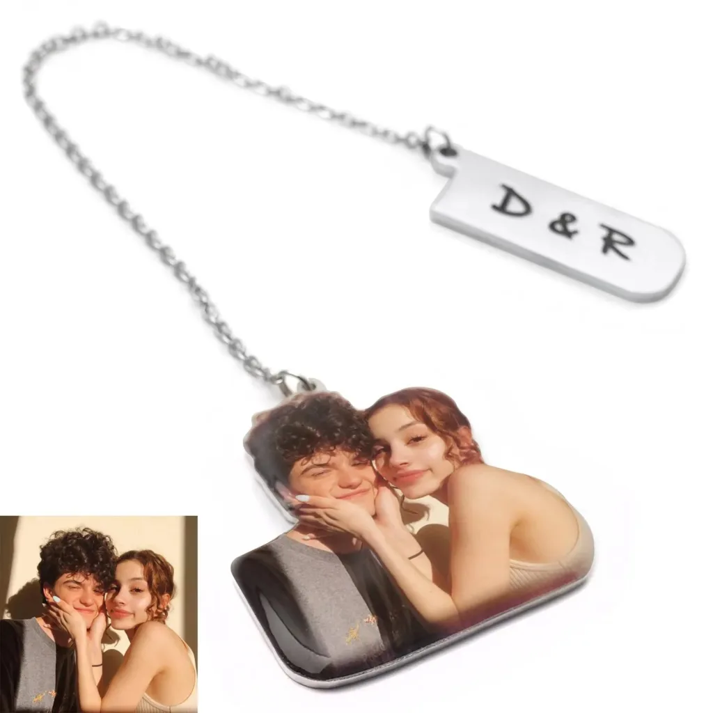 Personalised Metal Bookmark - Photo 1