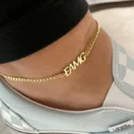Personalised Name Anklet - Photo 4