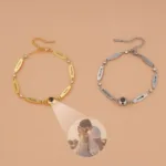 Personalised Photo Bracelet with Names - Photo 4