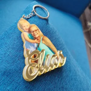 Personalised Photo Keyring - Photo 1