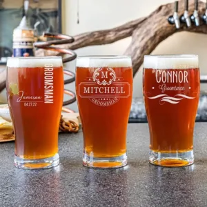 Personalised Pint Glass - Photo 1