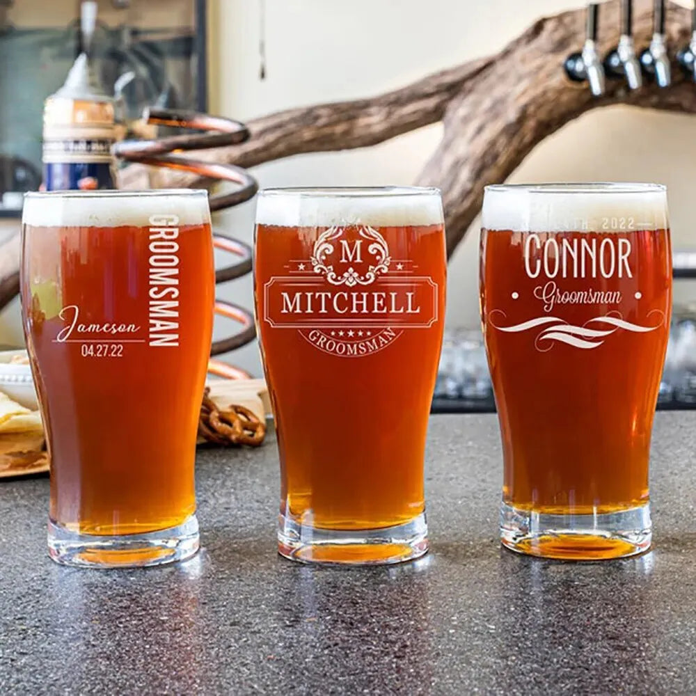 Personalised Pint Glass - Photo 1