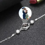 Personalised Silver Bracelet for Her - Photo 2
