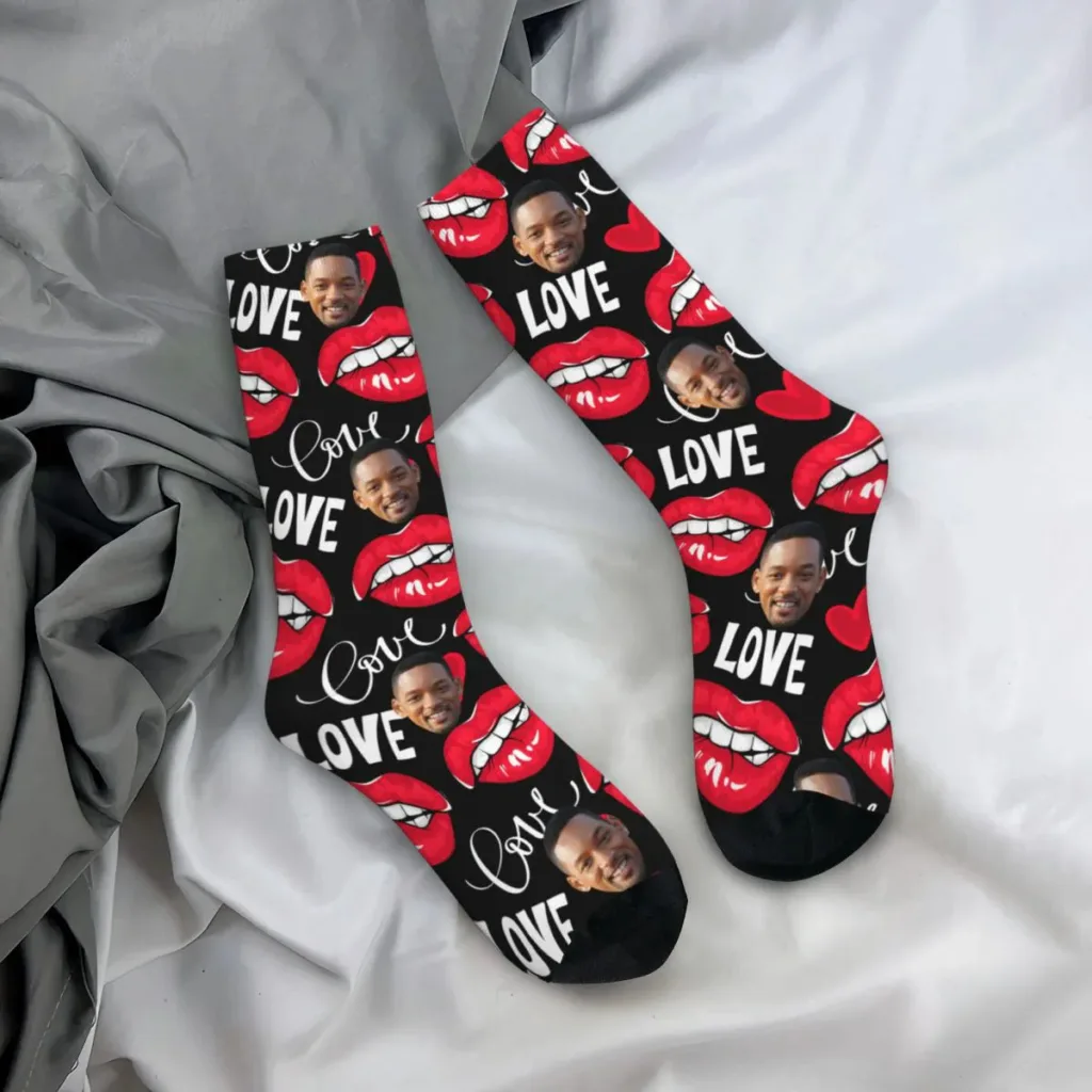 Personalised Socks Valentine&rsquo;s - Photo 1