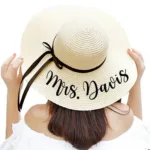 Personalised Straw Hats - Photo 1