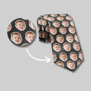 Personalised Tie with Photo - Photo 1