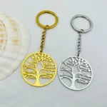 Personalised Tree of Life Keyring - Photo 2