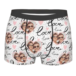 Personalised Valentines Boxers - Photo 1