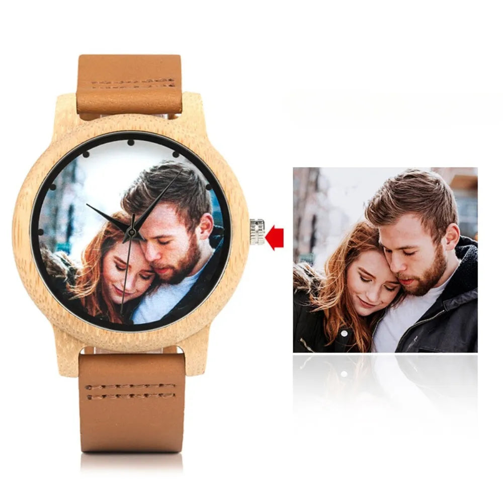 Personalised Watch with Photo - Photo 1