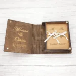 Personalised Wedding Ring Box - Photo 5