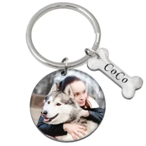 Personalized Photo Keyring - Photo 1