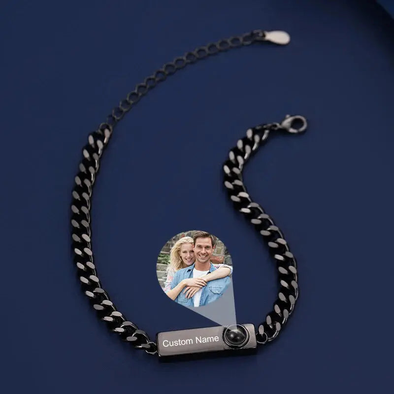 Photo Engraved Bracelet - Photo 1