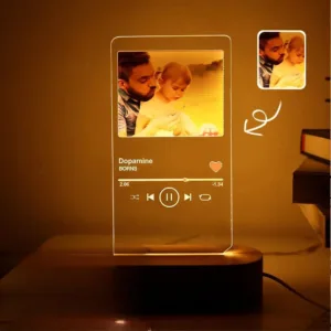 Spotify Lamp with Photo - Photo 1