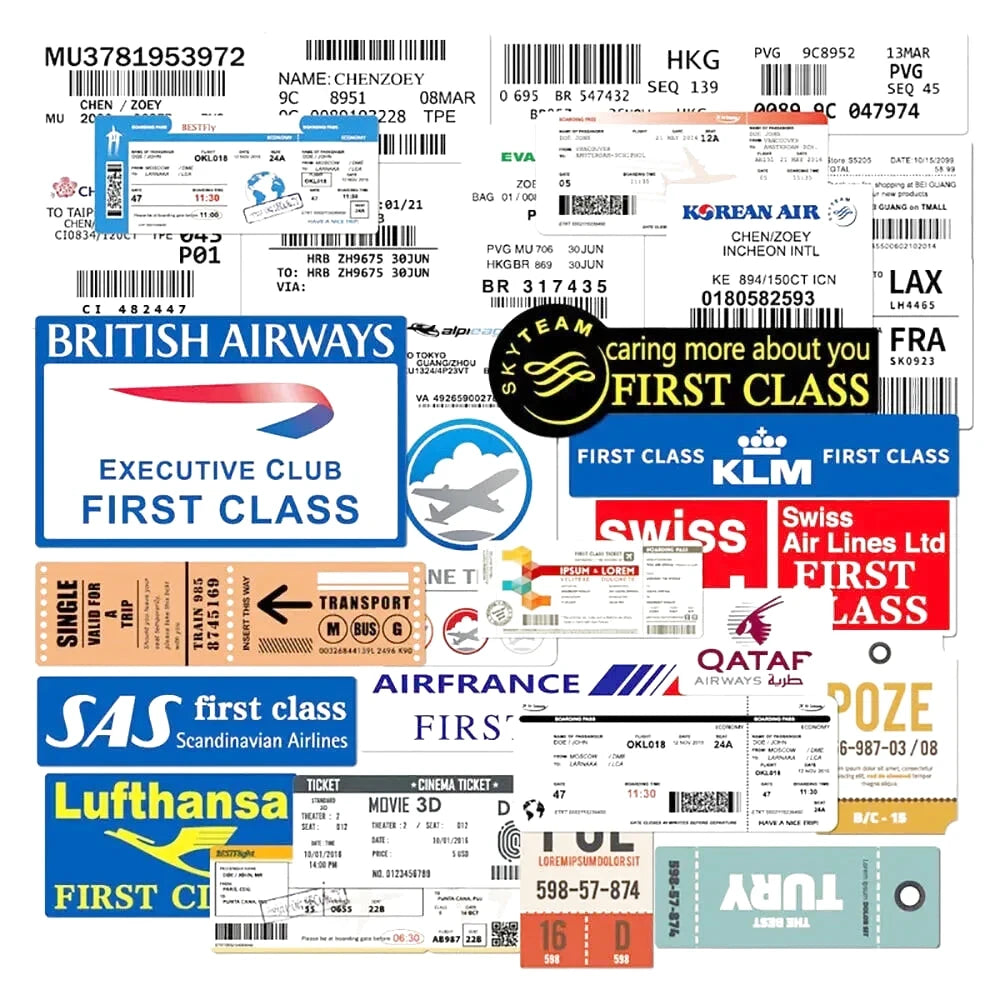 Stickers for Suitcase - Photo 1