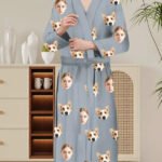 Men&rsquo;s Bathrobe Personalised - Photo 2