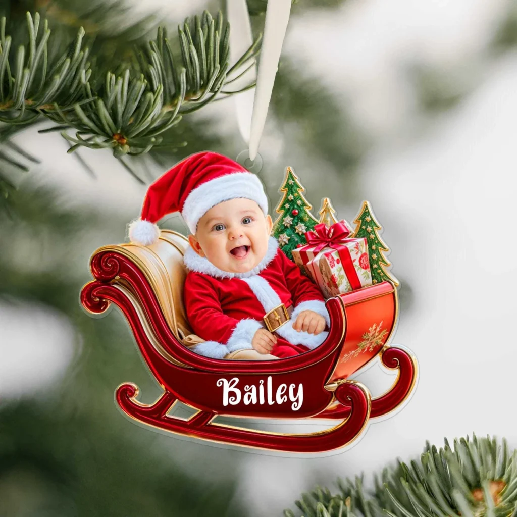 Baby&rsquo;s First Christmas Bauble - Photo 1