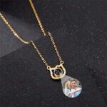 Personalized Cat Head Necklace - Photo 4