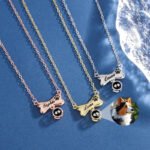 Dog Photo Engraving Necklace - Photo 1
