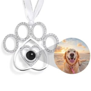 Personalized Dog Christmas Ornament - Photo 1