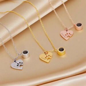 Personalized Engraved Dog Photo Necklace - Photo 1
