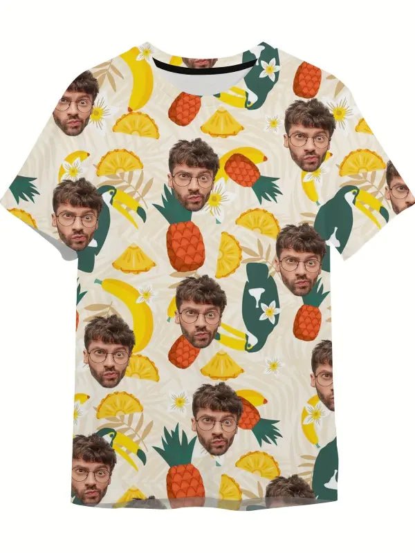 Personalized Face T-Shirt - Photo 1