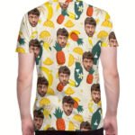 Personalized Face T-Shirt - Photo 3
