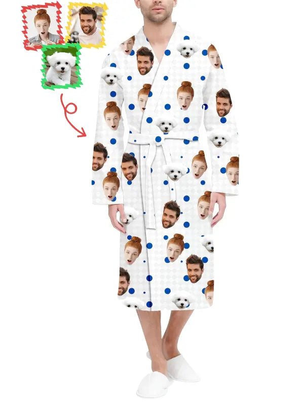Personalized Men's Robe - Photo 1