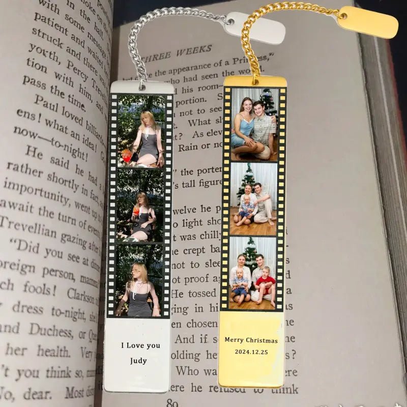 Personalized Metal Bookmark - Photo 1