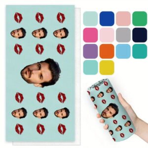 Personalized Photo Bath Towel - Photo 1
