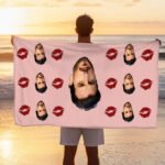 Personalized Photo Bath Towel - Photo 4