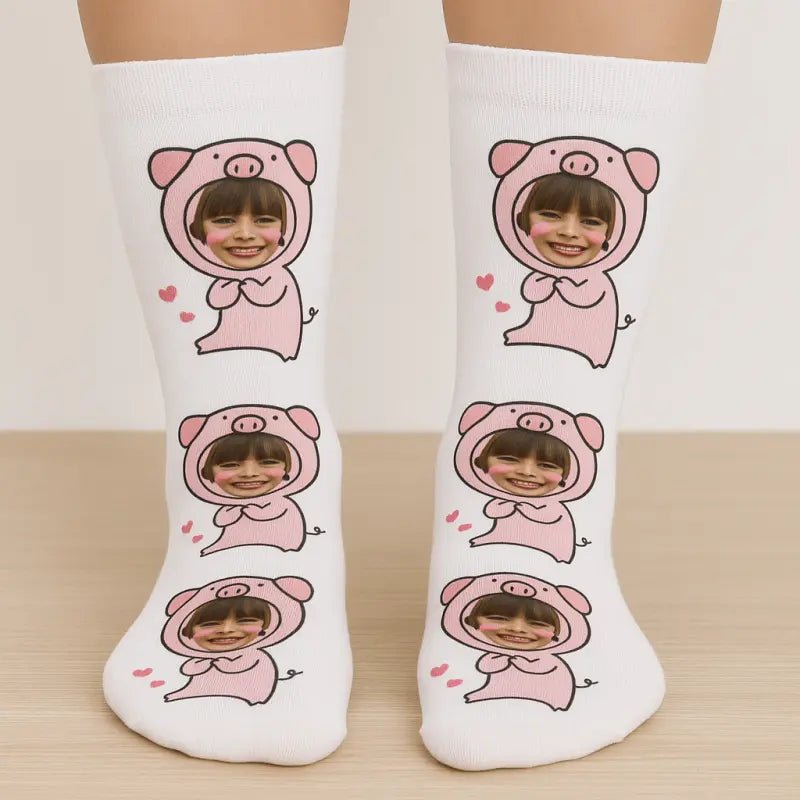 Personalized Pig Socks - Photo 1