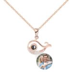 Personalized Whale Photo Necklace - Photo 3