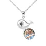 Personalized Whale Photo Necklace - Photo 4