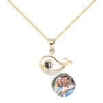 Personalized Whale Photo Necklace - Photo 5