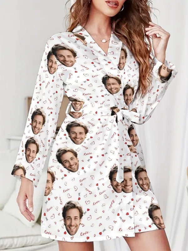 Personalized Women's Bathrobe - Photo 1