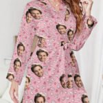 Personalized Women's Bathrobe - Photo 4