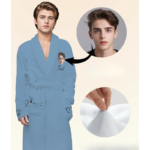 Customizable Men's Bathrobe - Photo 5