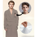 Customizable Men's Bathrobe - Photo 6